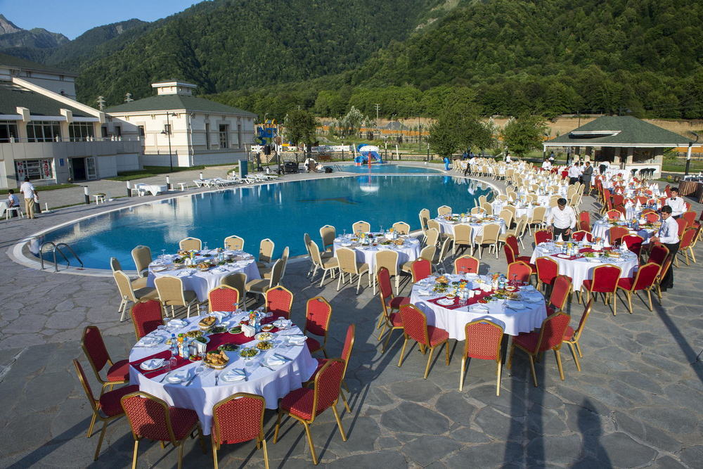 Qafqaz Resort Hotel Gabala Exterior foto